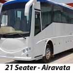 tt rentals in Bangalore along with 21 seater minibus