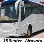 tt rentals in Bangalore along with 35 seater bus