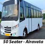 tt rentals in Bangalore along with 50 seater bus