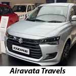 tt rentals in Bangalore along with swift dzire